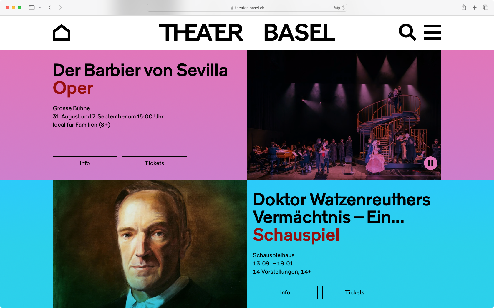 Screenshot Teaser Theater Basel